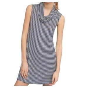ANTHROPOLOGIE Dolan Ribbed Sleeveless Tank Dress Striped Left Coast Collect Sz S